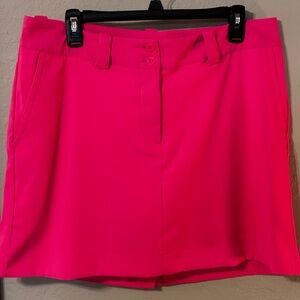 Nike Pink Golf Skort